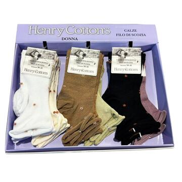Calzino corto donna in filo di Scozia Henry Cotton's HF440 (1 PAIO) - SITE_NAME_SEO