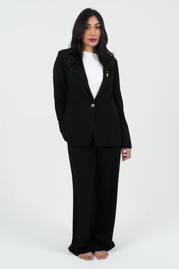 PANTALONE DONNA PALAZZO CON CINTURA FIORENZA AMADORI MP177.181 - SITE_NAME_SEO