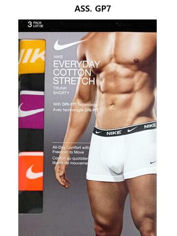 Boxer uomo in cotone elasticizzato Nike KE1008 Tri-pack - SITE_NAME_SEO