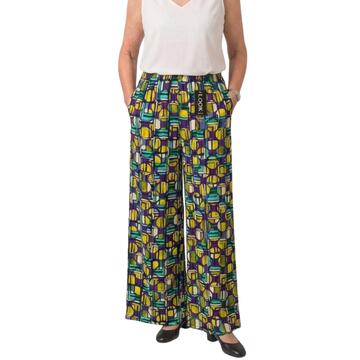 PANTALONE DONNA PALAZZO VISCOSA LITIO LOOK - SITE_NAME_SEO