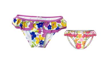BABY GIRL'S Swimwear Briefs 6-36 MONTHS LN-70191 LOLETA - SITE_NAME_SEO