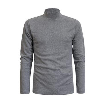 Men's turtleneck top in warm cotton Leable 349 - SITE_NAME_SEO