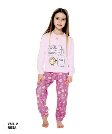 Martellina M2006 Warm Cotton Pajamas for Girls - SITE_NAME_SEO