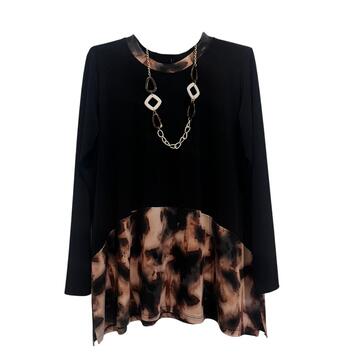 OVERSIZED DAMENBLUSE MIT CHIARA AUTIERI HALSKETTE MA3052 - SITE_NAME_SEO