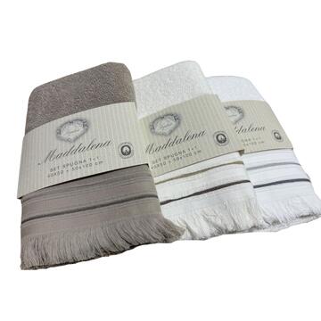 SET OF 2 SOPHIE COTTON TOWELS MAISON MADDALENA - SITE_NAME_SEO
