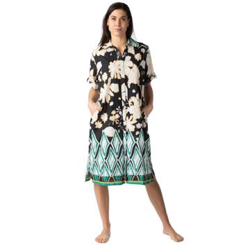 WOMEN'S OPEN DRESS LINEN MIX MARILA MILLY - SITE_NAME_SEO