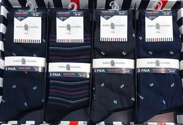 Short socks in stretch cotton Marina Yachting MF306 TRI-PACK - SITE_NAME_SEO