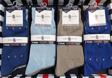 Short socks in stretch cotton Marina Yachting MF314 TRI-PACK - SITE_NAME_SEO