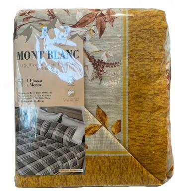 COMPLETO LETTO 1 PIAZZA E MEZZA IN FLANELLA LOVELY HOME MONTBLANC - SITE_NAME_SEO