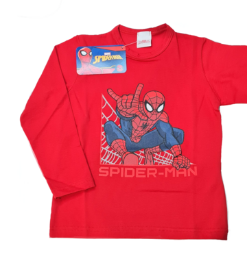 T-Shirt a maniche lunghe da bambino con stampa digitale SPIDER-MAN MV18050 SPIDERMAN - SITE_NAME_SEO