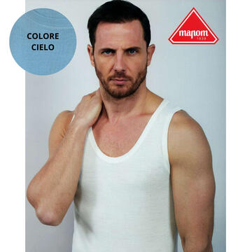 CANOTTA UOMO SPALLA LARGA MAPOM ROCKY SL CIELO - SITE_NAME_SEO