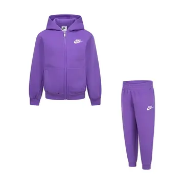 NIKE TUTA FULL ZIP BAMBINA 86L445 CLUB FLEECE - SITE_NAME_SEO