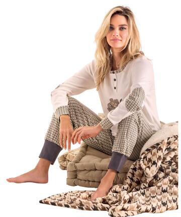 Infiore New Chic NWC652835 Women's Warm Cotton Jersey Pajamas - SITE_NAME_SEO