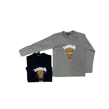 T-SHIRT MANICA LUNGA BAMBINO NEVER GIVE UP 741700 3-7 ANNI - SITE_NAME_SEO