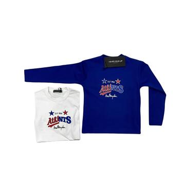 T-SHIRT MANICA LUNGA BAMBINO NEVER GIVE UP 74650 3-7 ANNI - SITE_NAME_SEO