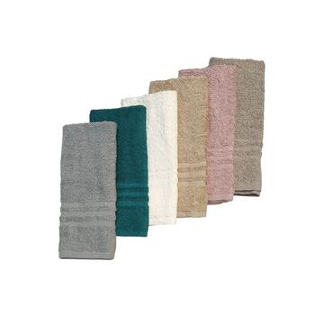 ASCIUGAMANO OSPITE IN SPUGNA COLORATO HESSENSE FRIDA 40x60 - SITE_NAME_SEO