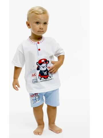 Gary P15031 short cotton jersey baby pajamas - SITE_NAME_SEO