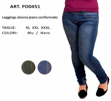 Leggings donna conformato Gladys PD0451 - SITE_NAME_SEO