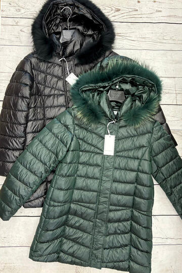 WOMEN'S OVER LONG DOWN JACKET WITH HOOD FIORENZA AMADORI PP15 - SITE_NAME_SEO