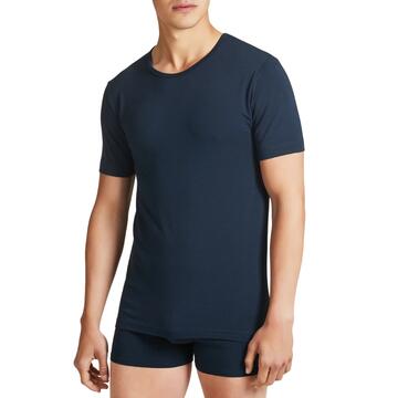 HERREN-RUNDHALSPULLOVER AUS STRETCH-BAUMWOLLE MIT SPINNENMUSTER 611477 - SITE_NAME_SEO