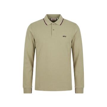 Polo uomo maniche lunghe in cotone Rifle RFP014 - SITE_NAME_SEO
