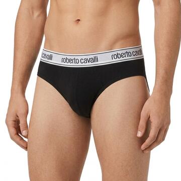 Slip uomo in cotone elasticizzato Roberto Cavalli WSO00G CE001 (3 paia) - SITE_NAME_SEO