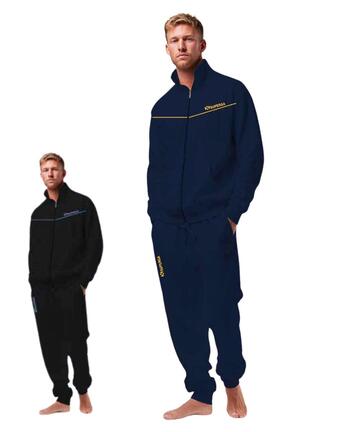 Tuta uomo primaverile in cotone con zip Superga 26307 - SITE_NAME_SEO