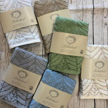 SET 2 ASCIUGAMANI IN COTONE SOPHIE MAISON SOLEDAD - SITE_NAME_SEO