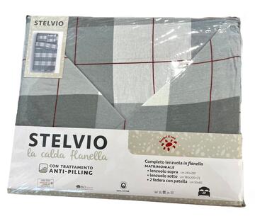 STELVIO DOUBLE FLANNEL BED SET DESIDERI DI CASA - SITE_NAME_SEO