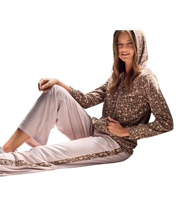 Infiore Sauvage SVG604205 Women's Chenille Homewear Jumpsuit - SITE_NAME_SEO