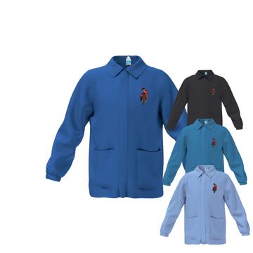 CASACCA SCUOLA BAMBINO SIGGI 33CS1888 RICAMO MOTO - SITE_NAME_SEO