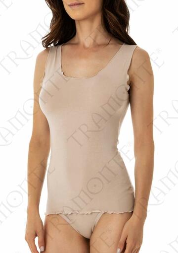 Tramonte women's wide strap vest in micro modal T782 - SITE_NAME_SEO