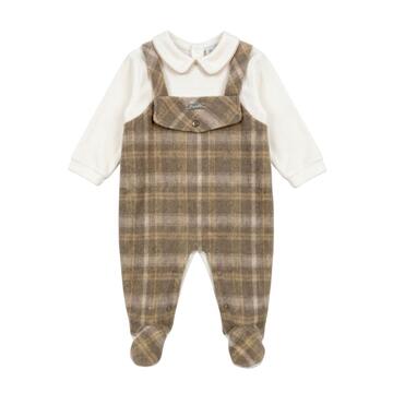 TUTINA NEONATO IN CINIGLIA SALOPETTE PASTELLO TC030AH - SITE_NAME_SEO