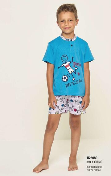 Gary U25080 children's short cotton jersey pajamas 3/7 years - SITE_NAME_SEO