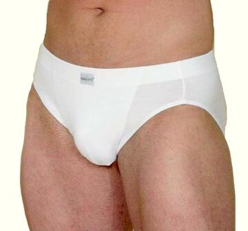 Jockey Men's Underwear Elance Poco Brief - 6 Pack, White, M