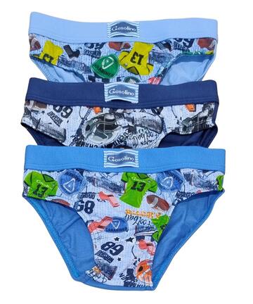 Slip bambino in cotone elasticizzato Gasolino U3851 (1 CAPO) - SITE_NAME_SEO