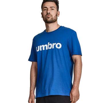 T-SHIRT UOMO IN COTONE STAMPA LETTERING UMBRO 133 - SITE_NAME_SEO