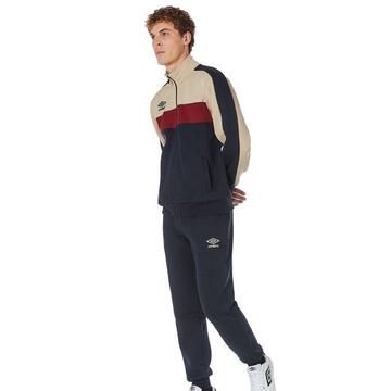 Tuta sportiva uomo fullzip in felpa garzata Umbro 30288 - SITE_NAME_SEO