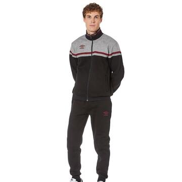 Tuta sportiva uomo fullzip in felpa garzata Umbro 30292 - SITE_NAME_SEO