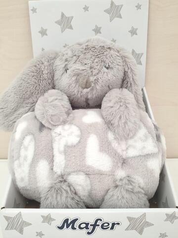 Gift set: blanket and bunny WDD14 Mafer - SITE_NAME_SEO