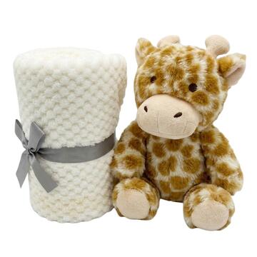 Set regalo neonato coperta+pupazzo giraffa Mafer WDD50 - SITE_NAME_SEO