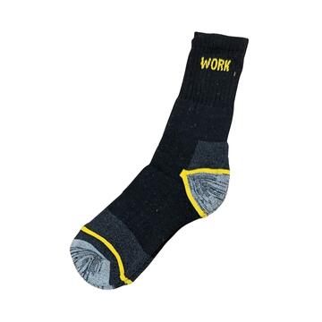 GAWILO 10 Paia Calzini Uomo E Donna Da Lavoro E Caccia - Piedino In Spugna Rinforzato - Elastico Comodo - Traspiranti E Certificati Oeko-Tex