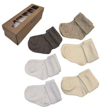 Confezione regalo 6 calzini neonato Mafer WPG2265 - SITE_NAME_SEO