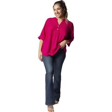 MARILA ADUA WOMEN'S SANGALLO BLOUSE - SITE_NAME_SEO
