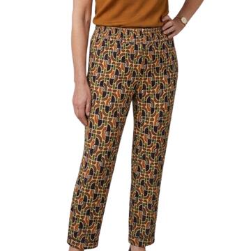 PANTALONE DONNA ESTIVO CALIBRATO LOOK CORIANDOLO - SITE_NAME_SEO