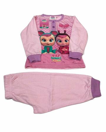 Pigiama Banbina Cry Babies Corto Mezza Manica in Puro Cotone 