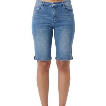 BERMUDA DONNA JEANS FLORA CY1560 - SITE_NAME_SEO
