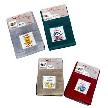 JUEGO DE 3 TOALLAS DE COCINA KUVEE' HOME FARA 40X60 - SITE_NAME_SEO