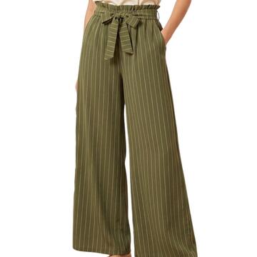 PANTALONE DONNA A PALAZZO GESSATO FLORA FL5019 - SITE_NAME_SEO