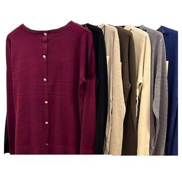 FL4002 MAGLIA BOTTONI DONNA